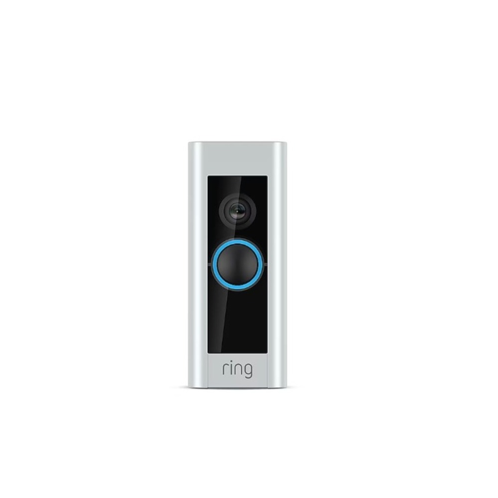 Ring Video Doorbell Pro Hardwired 1080p HD Video Satin Nickel 88LP000CH000